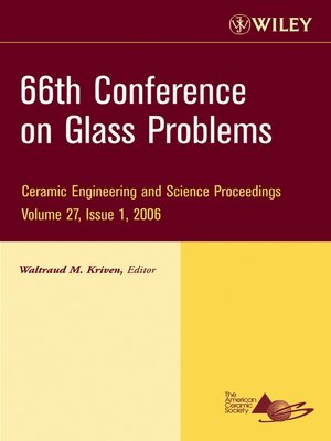 cover image of 66th Conference on Glass Problems